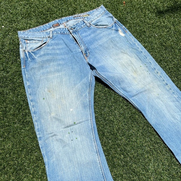 VTG 00’s / Y2K Volcom Stone Washed Denim Jeans - Picture 6 of 7